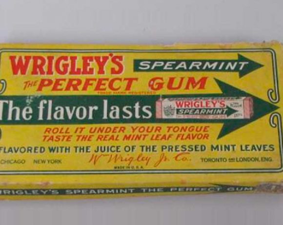 штрих-код та Wrigley's Spearmint Gum