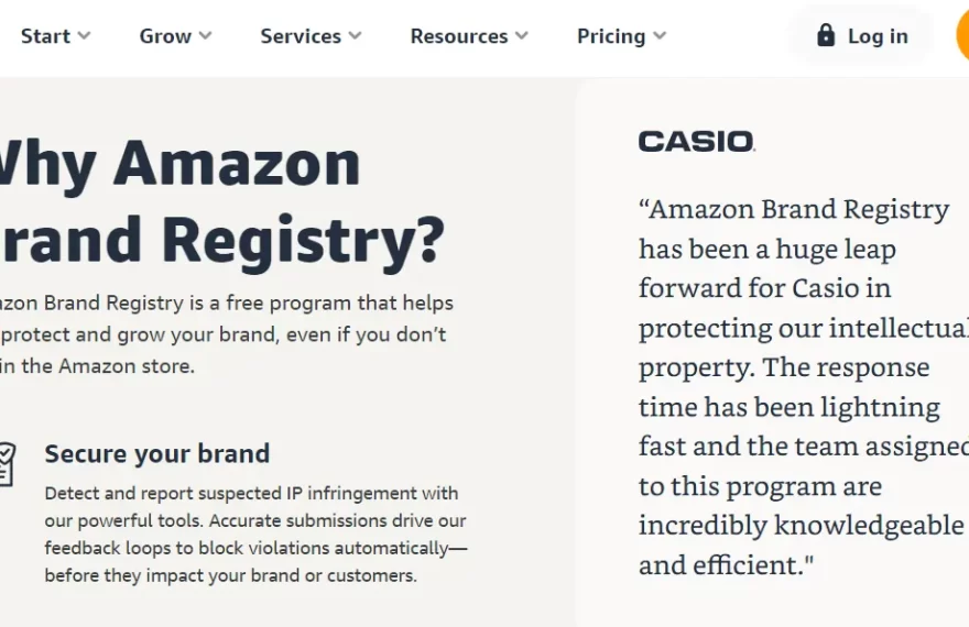 Торгова марка США та Реєстр брендів Амазон